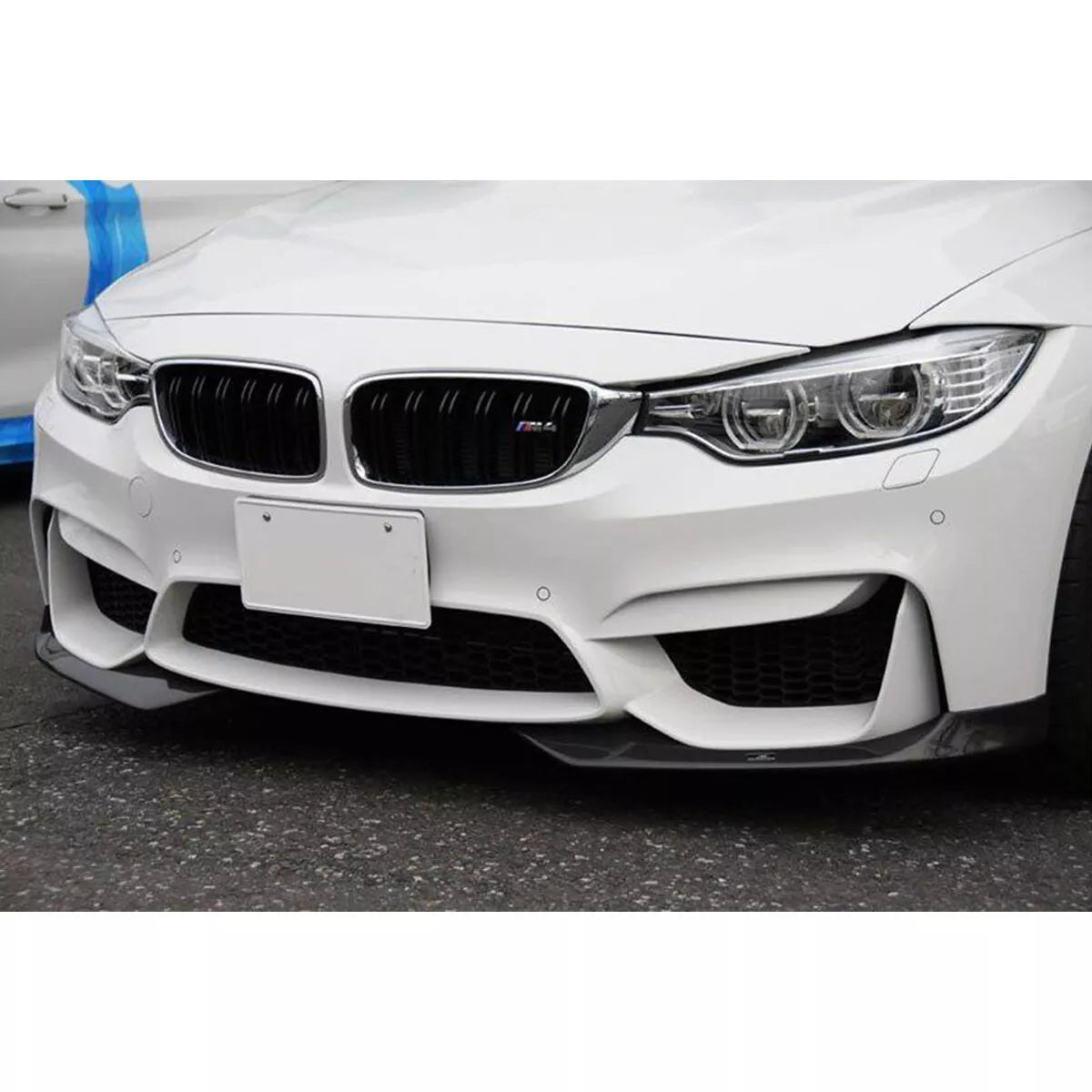 F82 AC Style Carbon Fiber Front Bumper Splitter